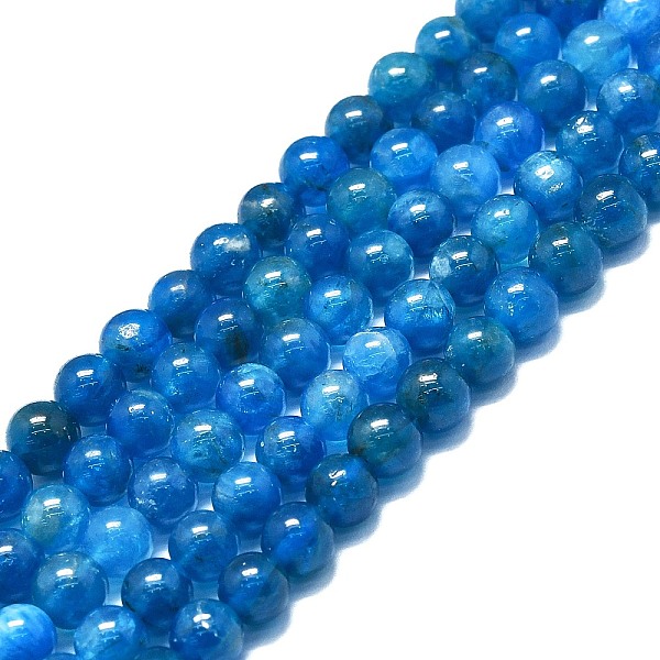 PandaHall Natural Apatite Beads Strands, Round, 6~7mm, Hole: 0.6mm, about 62~64pcs/strand, 14.96''~15.35''(38~39cm) Apatite Round
PandaHall Natural Apatite Beads Strands, Round, 6~7mm, Hole: 0.6mm, about 62~64pcs/strand, 14.96''~15.35''(38~39cm) Apatite Round