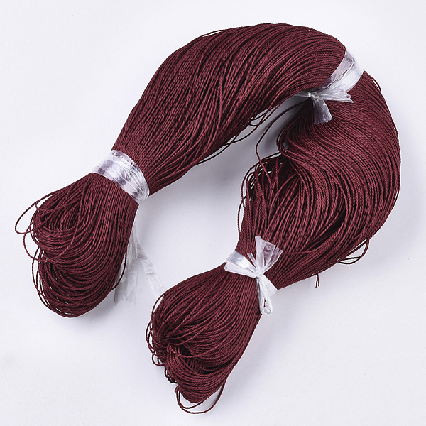 PandaHall Round Waxed Polyester Cord, Taiwan Waxed Cord, Twisted Cord, Dark Red, 1mm, about 492.12 yards(450m)/bundle Waxed Polyester Cord...
PandaHall Round Waxed Polyester Cord, Taiwan Waxed Cord, Twisted Cord, Dark Red, 1mm, about 492.12 yards(450m)/bundle Waxed Polyester Cord...