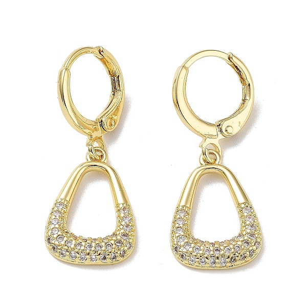 PandaHall Real 18K Gold Plated Brass Dangle Leverback Earrings, with Cubic Zirconia, Triangle, Clear, 30x11.5mm Cubic Zirconia Triangle...
PandaHall Real 18K Gold Plated Brass Dangle Leverback Earrings, with Cubic Zirconia, Triangle, Clear, 30x11.5mm Cubic Zirconia Triangle...