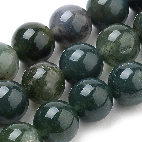 PandaHall Natural Moss Agate Beads Strands, Round, 8mm, Hole: 0.8mm, about 45pcs/strand, 14.37 inch(36.5cm) Moss Agate Round
PandaHall Natural Moss Agate Beads Strands, Round, 8mm, Hole: 0.8mm, about 45pcs/strand, 14.37 inch(36.5cm) Moss Agate Round