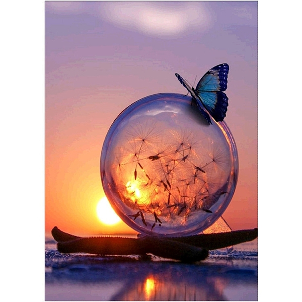 PandaHall DIY Butterfly Theme Diamond Painting Kits, Including Canvas, Resin Rhinestones, Diamond Sticky Pen, Tray Plate and Glue Clay...
PandaHall DIY Butterfly Theme Diamond Painting Kits, Including Canvas, Resin Rhinestones, Diamond Sticky Pen, Tray Plate and Glue Clay...