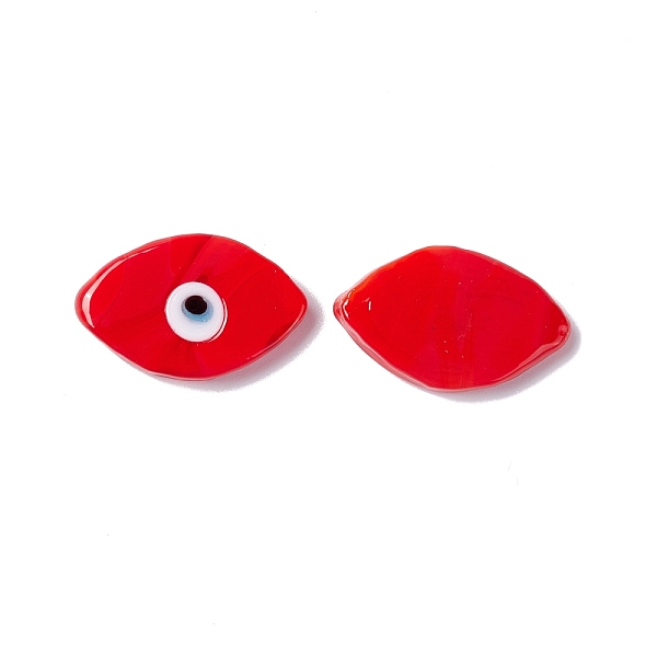 PandaHall Handmade Evil Eye Lampwork Cabochons, Horse Eye, Red, 21~22x13~13.5x3.5mm Lampwork Horse Eye Red
PandaHall Handmade Evil Eye Lampwork Cabochons, Horse Eye, Red, 21~22x13~13.5x3.5mm Lampwork Horse Eye Red