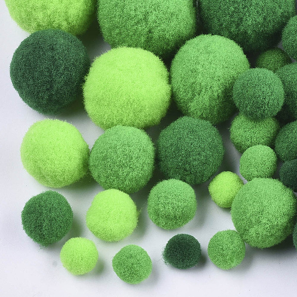 PandaHall DIY Doll Craft Polyester High-elastic Pom Pom Ball, Round, Mixed Color, 7~29mm Polyester Multicolor
PandaHall DIY Doll Craft Polyester High-elastic Pom Pom Ball, Round, Mixed Color, 7~29mm Polyester Multicolor