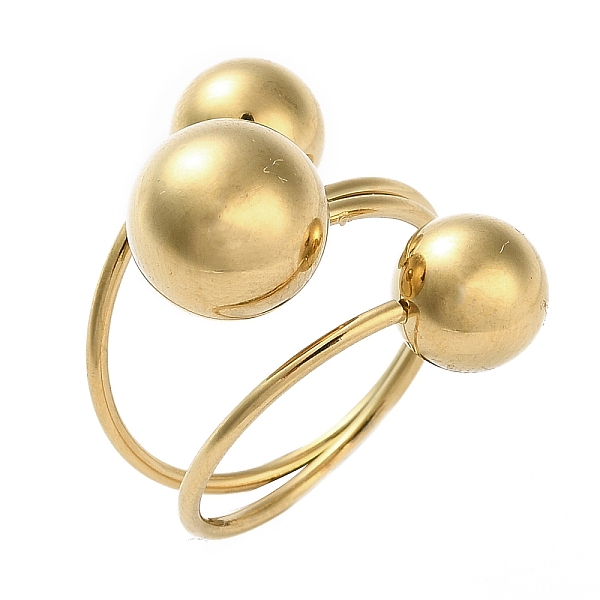 PandaHall 304 Stainless Steel Finger Rings, Real 18K Gold Plated, US Size 7 1/4(17.5mm) 304 Stainless Steel
PandaHall 304 Stainless Steel Finger Rings, Real 18K Gold Plated, US Size 7 1/4(17.5mm) 304 Stainless Steel