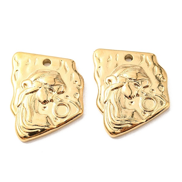 PandaHall Vacuum Plating 304 Stainless Steel Pendant Cabochon Settings, Polygon with Girl, Golden, Tray: 2.5mm, 23x17.5x3mm, Hole: 1.6mm 304...
PandaHall Vacuum Plating 304 Stainless Steel Pendant Cabochon Settings, Polygon with Girl, Golden, Tray: 2.5mm, 23x17.5x3mm, Hole: 1.6mm 304...
