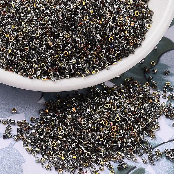 PandaHall MIYUKI Delica Beads, Cylinder, Japanese Seed Beads, 11/0, (DB2201) Crystal/Marea VM, 1.3x1.6mm, Hole: 0.8mm, about 2000pcs/10g..., Gray
PandaHall MIYUKI Delica Beads, Cylinder, Japanese Seed Beads, 11/0, (DB2201) Crystal/Marea VM, 1.3x1.6mm, Hole: 0.8mm, about 2000pcs/10g..., Gray