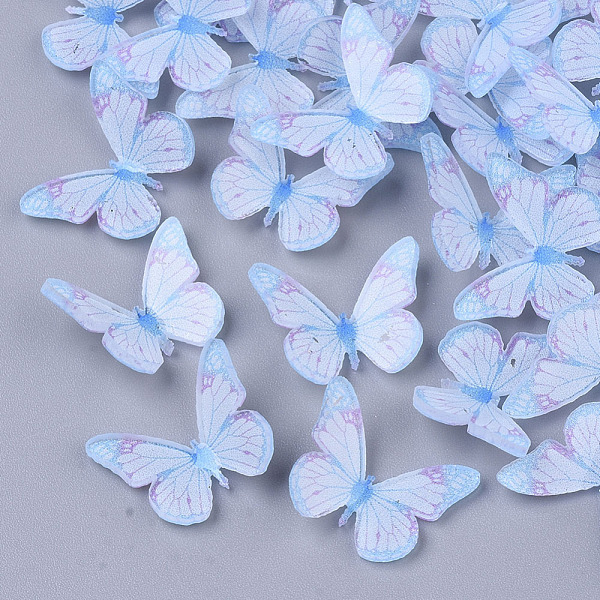 PandaHall Plastic Cabochons, Butterfly, Light Sky Blue, 12x15x3.5mm Plastic Butterfly Blue
PandaHall Plastic Cabochons, Butterfly, Light Sky Blue, 12x15x3.5mm Plastic Butterfly Blue