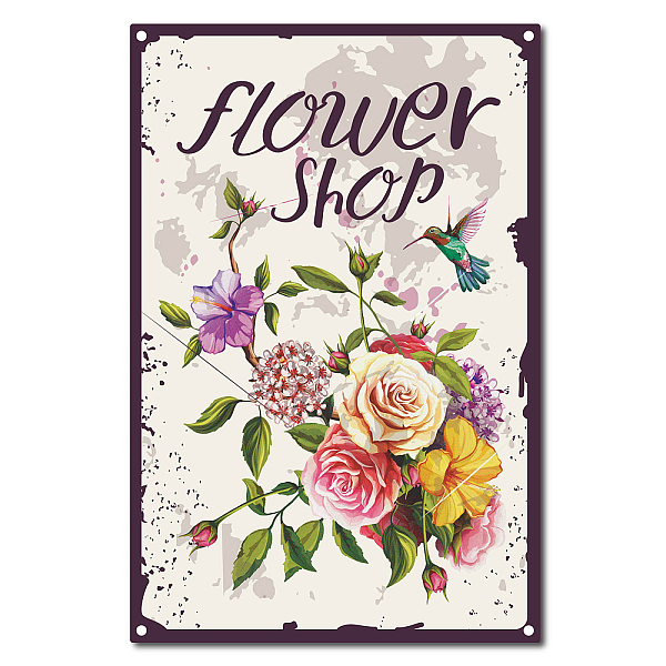 PandaHall Vintage Metal Tin Sign, Wall Decor for Bars, Restaurants, Cafes Pubs, Flower Pattern, 30x20cm Tinplate Flower
PandaHall Vintage Metal Tin Sign, Wall Decor for Bars, Restaurants, Cafes Pubs, Flower Pattern, 30x20cm Tinplate Flower