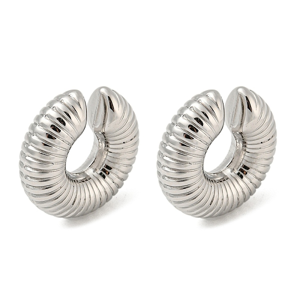 PandaHall 304 Stainless Steel Cuff Earrings, C-Shaped Jewelry for Women, Stainless Steel Color, 30x10mm 304 Stainless Steel Letter C
PandaHall 304 Stainless Steel Cuff Earrings, C-Shaped Jewelry for Women, Stainless Steel Color, 30x10mm 304 Stainless Steel Letter C