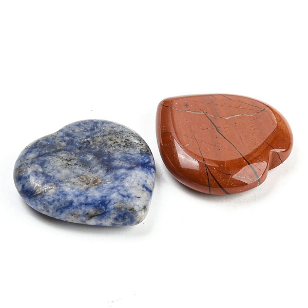 PandaHall Natural Mixed Stone Worry Stones, Healing Thumb Stone for Energy Balancing Meditation, 29.5~30x30.5x7mm Mixed Stone Heart
PandaHall Natural Mixed Stone Worry Stones, Healing Thumb Stone for Energy Balancing Meditation, 29.5~30x30.5x7mm Mixed Stone Heart