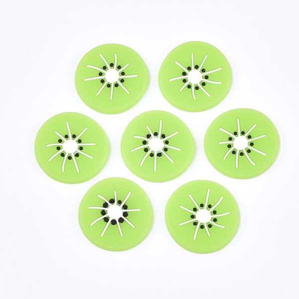 PandaHall PVC Plastic Cabochons, Kiwi Fruit, Lawn Green, 24.5x2mm Plastic Fruit Green
PandaHall PVC Plastic Cabochons, Kiwi Fruit, Lawn Green, 24.5x2mm Plastic Fruit Green