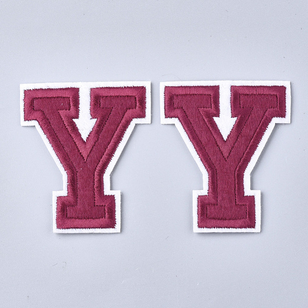 PandaHall Computerized Embroidery Cloth Iron On Patches, Costume Accessories, Appliques, Letter, Letter.Y, 56x47.5x1.5mm Cloth Letter Red
PandaHall Computerized Embroidery Cloth Iron On Patches, Costume Accessories, Appliques, Letter, Letter.Y, 56x47.5x1.5mm Cloth Letter Red
