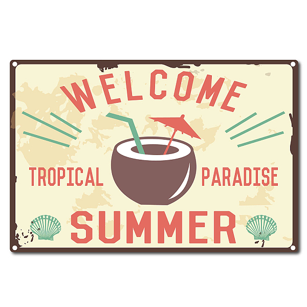 PandaHall Vintage Metal Tin Sign, Wall Decor for Bars, Restaurants, Cafes Pubs, Drink Pattern, 30x20cm Tinplate Drink
PandaHall Vintage Metal Tin Sign, Wall Decor for Bars, Restaurants, Cafes Pubs, Drink Pattern, 30x20cm Tinplate Drink