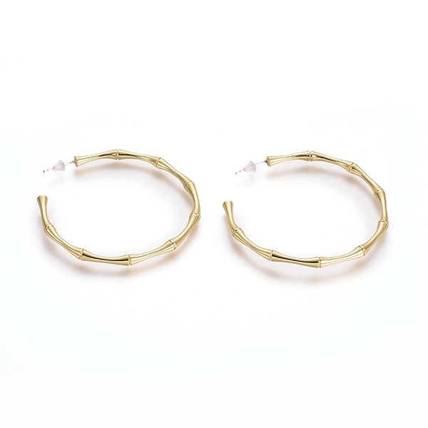 PandaHall Semicircular Brass Stud Earrings, Half Hoop Earrings, with 925 Sterling Silver Pin and Plastic Ear Nuts, Long-Lasting Plated...
PandaHall Semicircular Brass Stud Earrings, Half Hoop Earrings, with 925 Sterling Silver Pin and Plastic Ear Nuts, Long-Lasting Plated...