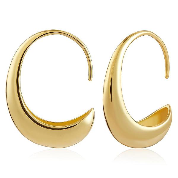 PandaHall Chunky Hoop Earrings Open Oval Drop Earrings Teardrop Hoop Dangle Earrings Pull Through Hoop Earrings Threader Hoops Earrings...
PandaHall Chunky Hoop Earrings Open Oval Drop Earrings Teardrop Hoop Dangle Earrings Pull Through Hoop Earrings Threader Hoops Earrings...