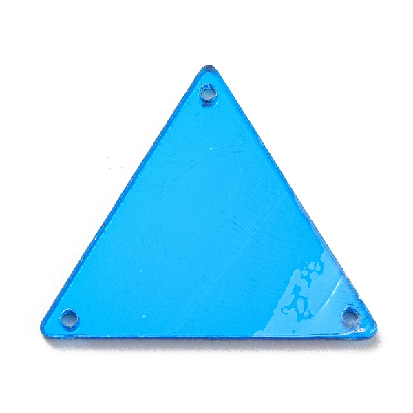 PandaHall Triangle Acrylic Mirror Sew on Rhinestones, Garments Accessories, Multi-Strand Links, Deep Sky Blue, 24.5x28x4mm, Hole: 1.2mm...
PandaHall Triangle Acrylic Mirror Sew on Rhinestones, Garments Accessories, Multi-Strand Links, Deep Sky Blue, 24.5x28x4mm, Hole: 1.2mm...