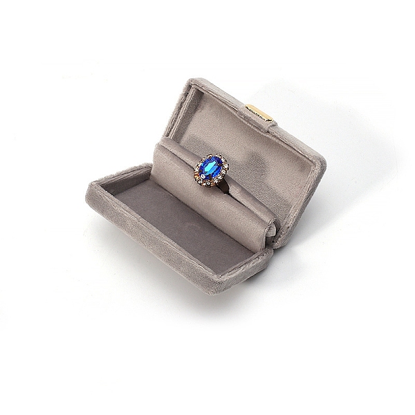 PandaHall Rectangle Velvet Wedding Ring Storage Box, Ring Gift Case, Gray, 5.5x8.5x3cm Velvet Rectangle Gray
PandaHall Rectangle Velvet Wedding Ring Storage Box, Ring Gift Case, Gray, 5.5x8.5x3cm Velvet Rectangle Gray