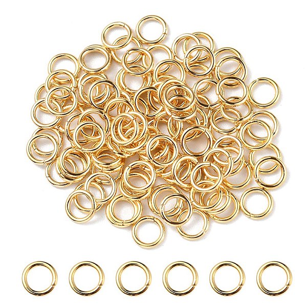 PandaHall 304 Stainless Steel Jump Rings, Open Jump Rings, Round Ring, Metal Connectors for DIY Jewelry Crafting and Keychain Accessories...
PandaHall 304 Stainless Steel Jump Rings, Open Jump Rings, Round Ring, Metal Connectors for DIY Jewelry Crafting and Keychain Accessories...