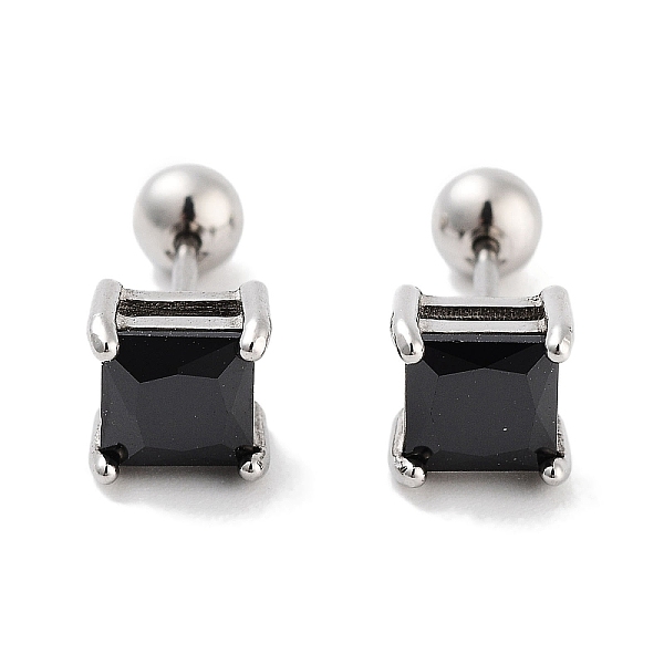 PandaHall Square 316 Surgical Stainless Steel Pave Cubic Zirconia Ear False Plugs for Women Men, Stainless Steel Color, Black, 7x7mm 316...
PandaHall Square 316 Surgical Stainless Steel Pave Cubic Zirconia Ear False Plugs for Women Men, Stainless Steel Color, Black, 7x7mm 316...