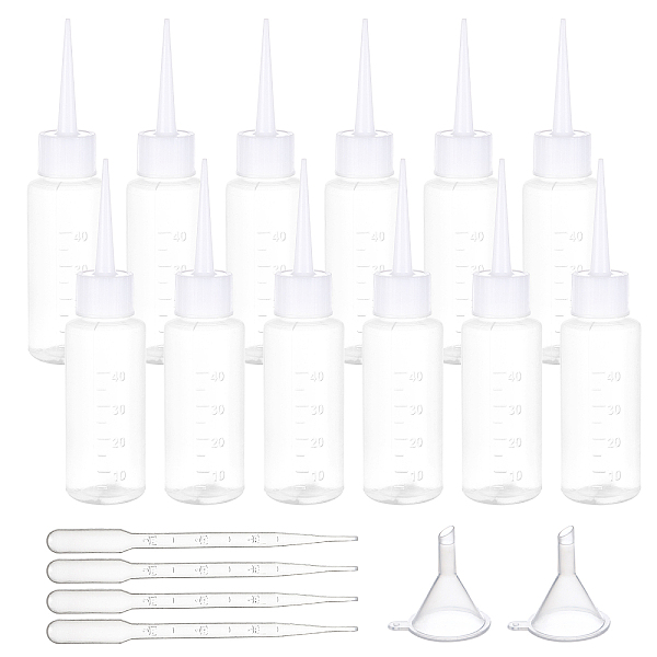 PandaHall BENECREAT PE Liqiud Bottle, with Plastic Funnel Hopper, Disposable Plastic Transfer Pipettes, White, 36pcs/set Plastic White
PandaHall BENECREAT PE Liqiud Bottle, with Plastic Funnel Hopper, Disposable Plastic Transfer Pipettes, White, 36pcs/set Plastic White
