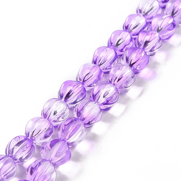 PandaHall Transparent Glass Beads Strands, Lantern, Medium Purple, 10.5x9.5x10.5mm, Hole: 1mm, about 38pcs/strand, 15.24 inch(38.7cm) Glass..., Blue
PandaHall Transparent Glass Beads Strands, Lantern, Medium Purple, 10.5x9.5x10.5mm, Hole: 1mm, about 38pcs/strand, 15.24 inch(38.7cm) Glass..., Blue