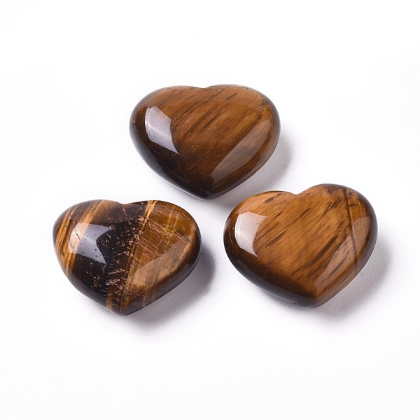 PandaHall Natural Tiger Eye Heart Love Stone, Pocket Palm Stone for Reiki Balancing, 24~25x29~30x13mm Tiger Eye Heart
PandaHall Natural Tiger Eye Heart Love Stone, Pocket Palm Stone for Reiki Balancing, 24~25x29~30x13mm Tiger Eye Heart