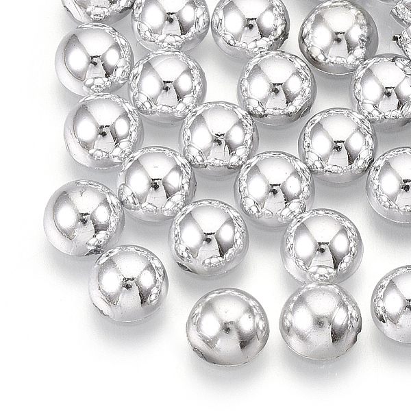 PandaHall ABS Plastic Cabochons, Half Round, Platinum Color Plated, 12x6mm ABS Plastic Half Round
PandaHall ABS Plastic Cabochons, Half Round, Platinum Color Plated, 12x6mm ABS Plastic Half Round