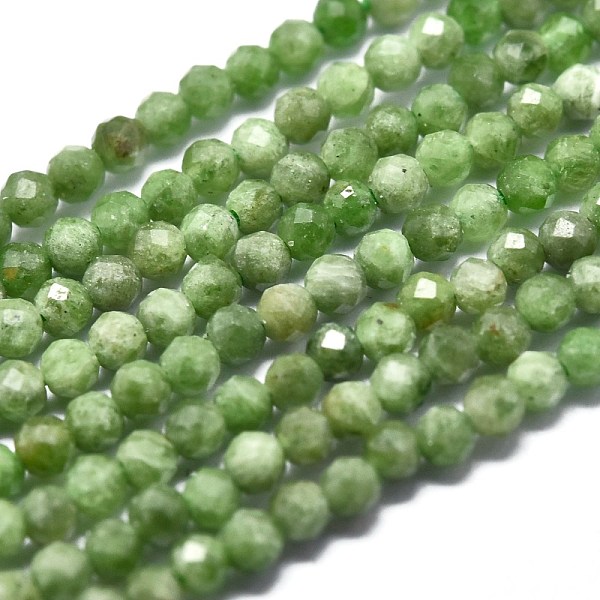 PandaHall Natural Green Diopside Beads Strands, Round, Faceted, 2mm, Hole: 0.5mm, about 192pcs/Strand, 15.16 inch(38.5cm) Diopside Round
PandaHall Natural Green Diopside Beads Strands, Round, Faceted, 2mm, Hole: 0.5mm, about 192pcs/Strand, 15.16 inch(38.5cm) Diopside Round