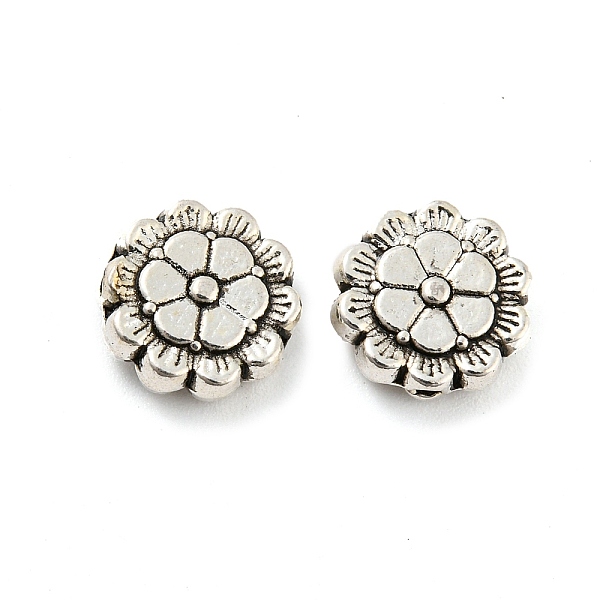 PandaHall Tibetan Style Alloy Beads, Lead Free & Cadmium Free, Flower, Antique Silver, 9x9x3mm, Hole: 1mm, about 1086pcs/1000g Alloy Flower
PandaHall Tibetan Style Alloy Beads, Lead Free & Cadmium Free, Flower, Antique Silver, 9x9x3mm, Hole: 1mm, about 1086pcs/1000g Alloy Flower