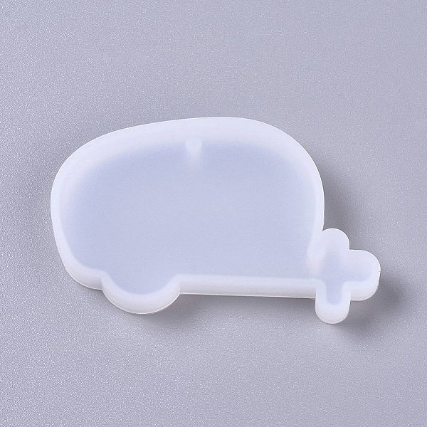 PandaHall Pendant Silicone Molds, Resin Casting Molds, For UV Resin, Epoxy Resin Jewelry Making, Whale Shape, White, 43x67.5x7.5mm Silicone...
PandaHall Pendant Silicone Molds, Resin Casting Molds, For UV Resin, Epoxy Resin Jewelry Making, Whale Shape, White, 43x67.5x7.5mm Silicone...