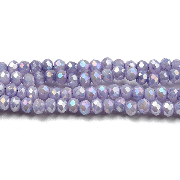 PandaHall Opaque Baking Painted Glass Beads Strands, AB Color, Faceted, Round, Thistle, 2.5x2mm, Hole: 0.7mm, about 156~158pcs/strand..., Purple
PandaHall Opaque Baking Painted Glass Beads Strands, AB Color, Faceted, Round, Thistle, 2.5x2mm, Hole: 0.7mm, about 156~158pcs/strand..., Purple