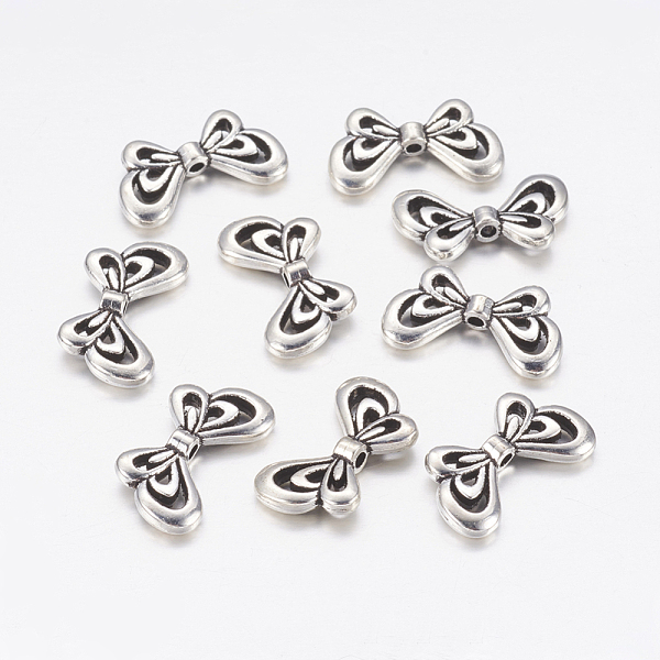 PandaHall Tibetan Style Alloy Beads, Cadmium Free & Lead Free & Nickel Free, Butterfly, Antique Silver, 17x10x2.5mm, Hole: 1.5mm Alloy...
PandaHall Tibetan Style Alloy Beads, Cadmium Free & Lead Free & Nickel Free, Butterfly, Antique Silver, 17x10x2.5mm, Hole: 1.5mm Alloy...
