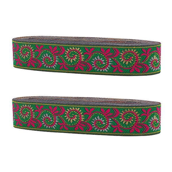PandaHall Ethnic Style Polyester Ribbons, Jacquard Ribbon, Floral Pattern, Lime, 1 inch(25mm), about 7.66 Yards(7m)/pc Polyester Flower..., Green
PandaHall Ethnic Style Polyester Ribbons, Jacquard Ribbon, Floral Pattern, Lime, 1 inch(25mm), about 7.66 Yards(7m)/pc Polyester Flower..., Green