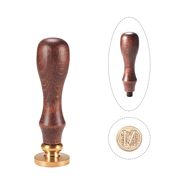 PandaHall DIY Letter Scrapbook Brass Wax Seal Stamps and Wood Handle Sets, Letter.M, 25x14mm, 75mm Brass Letter M
PandaHall DIY Letter Scrapbook Brass Wax Seal Stamps and Wood Handle Sets, Letter.M, 25x14mm, 75mm Brass Letter M