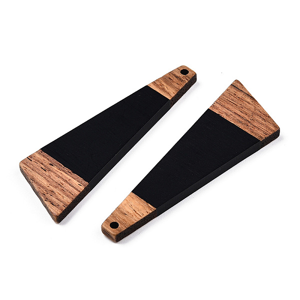 PandaHall Opaque Resin & Walnut Wood Big Pendants, Quadrilateral Charm, Black, 57x19.5x3.5mm, Hole: 2mm Resin+Wood Others Black
PandaHall Opaque Resin & Walnut Wood Big Pendants, Quadrilateral Charm, Black, 57x19.5x3.5mm, Hole: 2mm Resin+Wood Others Black