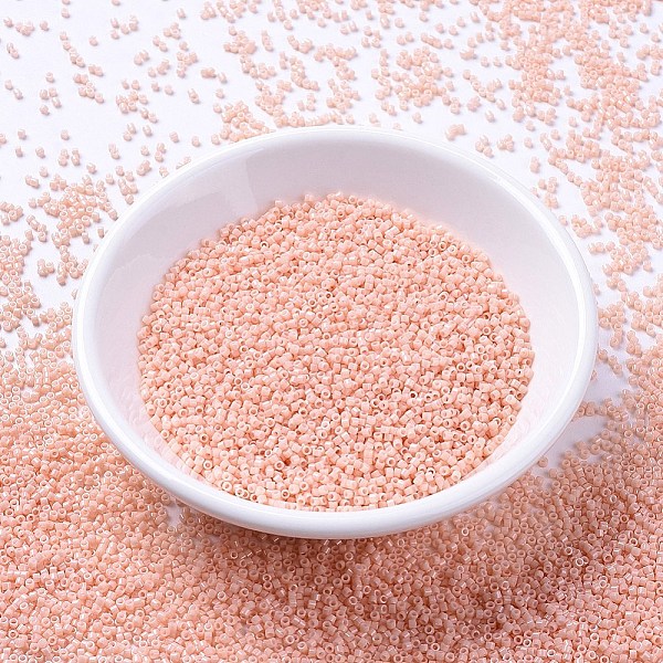 PandaHall MIYUKI Delica Beads, Cylinder, Japanese Seed Beads, 11/0, (DB0206) Opaque Salmon, 1.3x1.6mm, Hole: 0.8mm, about 10000pcs/bag..., Pink
PandaHall MIYUKI Delica Beads, Cylinder, Japanese Seed Beads, 11/0, (DB0206) Opaque Salmon, 1.3x1.6mm, Hole: 0.8mm, about 10000pcs/bag..., Pink