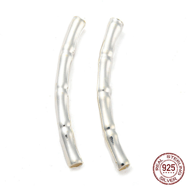 PandaHall 925 Sterling Silver Tube Beads, Bamboo Tube Beads, Silver, 24.5~25x2.5x2.5mm, Hole: 1.6mm Sterling Silver Bamboo
PandaHall 925 Sterling Silver Tube Beads, Bamboo Tube Beads, Silver, 24.5~25x2.5x2.5mm, Hole: 1.6mm Sterling Silver Bamboo