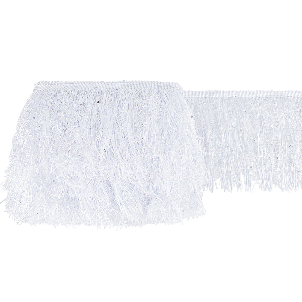 PandaHall Paillette Tassel Polyester Ribbon Trim, Clothes Accessories, WhiteSmoke, 5-7/8 inch(150mm) Polyester None White
PandaHall Paillette Tassel Polyester Ribbon Trim, Clothes Accessories, WhiteSmoke, 5-7/8 inch(150mm) Polyester None White