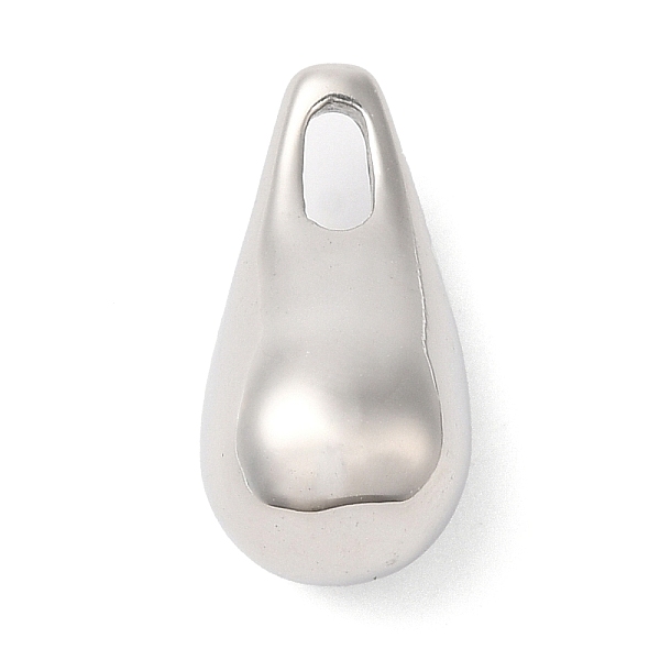 PandaHall 304 Stainless Steel Pendants, Teardrop Charm, Stainless Steel Color, 19x9.5x9.5mm, Hole: 4X2.5mm 304 Stainless Steel Teardrop
PandaHall 304 Stainless Steel Pendants, Teardrop Charm, Stainless Steel Color, 19x9.5x9.5mm, Hole: 4X2.5mm 304 Stainless Steel Teardrop