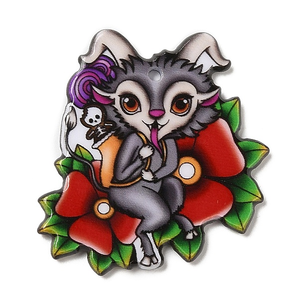 PandaHall Christmas Theme Acrylic Pendants, Rabbit, 35x32x2mm, Hole: 1.5mm Acrylic Rabbit Red
PandaHall Christmas Theme Acrylic Pendants, Rabbit, 35x32x2mm, Hole: 1.5mm Acrylic Rabbit Red