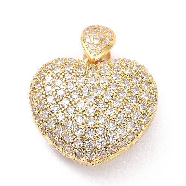 PandaHall Brass Micro Pave Clear Cubic Zirconia Pendants, Hollow, Heart, Golden, 23x25x11.5mm, Hole: 6.5x3.5mm Brass+Cubic Zirconia Heart...
PandaHall Brass Micro Pave Clear Cubic Zirconia Pendants, Hollow, Heart, Golden, 23x25x11.5mm, Hole: 6.5x3.5mm Brass+Cubic Zirconia Heart...