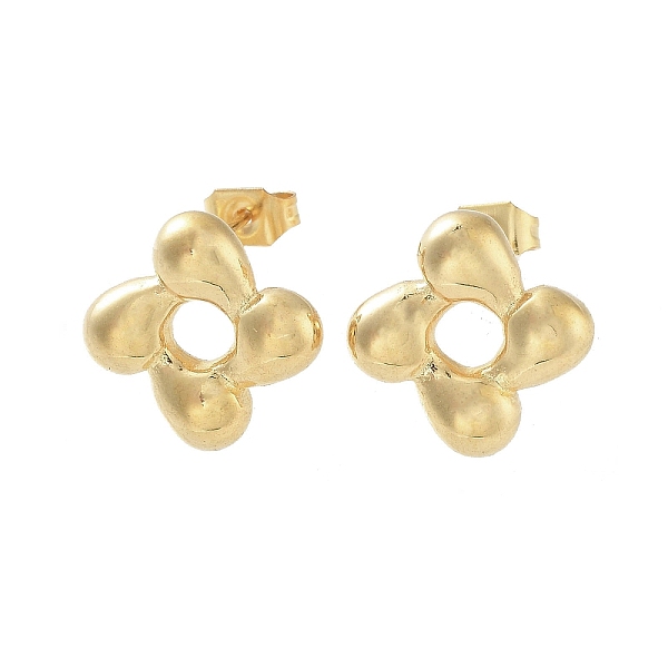 PandaHall Vacuum Plating 304 Stainless Steel Stud Earrings for Women, Flower, Golden, 14x14mm 304 Stainless Steel Flower
PandaHall Vacuum Plating 304 Stainless Steel Stud Earrings for Women, Flower, Golden, 14x14mm 304 Stainless Steel Flower