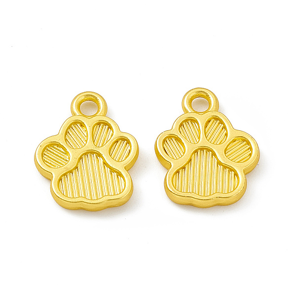 PandaHall Rack Plating Alloy Charms, Cadmium Free & Lead Free & Nickle Free, Dog Paw Print Charms, Matte Gold Color, 14.5x11.5x2mm, Hole...
PandaHall Rack Plating Alloy Charms, Cadmium Free & Lead Free & Nickle Free, Dog Paw Print Charms, Matte Gold Color, 14.5x11.5x2mm, Hole...