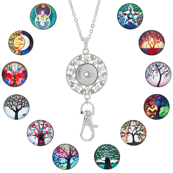 PandaHall SUNNYCLUE 1 Box 12 Styles ID Badge Lanyards Tree of Life Snap Button Lanyard Necklace Breakaway Women Teacher Fancy Rhinestone..., Multicolor
PandaHall SUNNYCLUE 1 Box 12 Styles ID Badge Lanyards Tree of Life Snap Button Lanyard Necklace Breakaway Women Teacher Fancy Rhinestone..., Multicolor