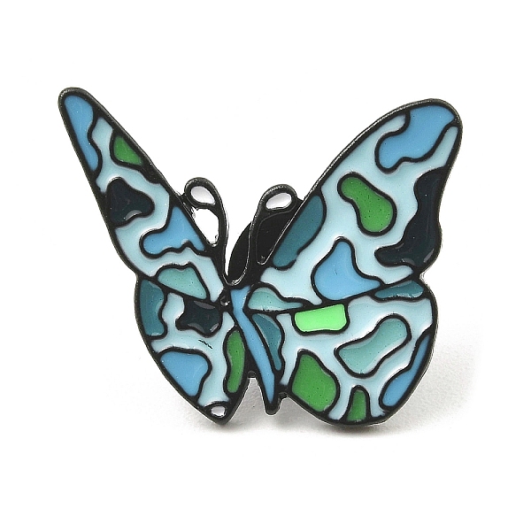 PandaHall Black Alloy Brooches, Butterfly Enamel Pins for Women, Light Sky Blue, 22x26x1.5mm Alloy+Enamel Butterfly
PandaHall Black Alloy Brooches, Butterfly Enamel Pins for Women, Light Sky Blue, 22x26x1.5mm Alloy+Enamel Butterfly