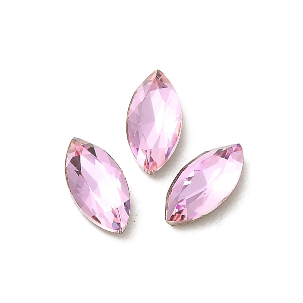 PandaHall Glass Rhinestone Cabochons, Point Back & Back Plated, Faceted, Horse Eye, Light Rose, 8x4x2.5mm Glass Rhinestone Horse Eye Pink
PandaHall Glass Rhinestone Cabochons, Point Back & Back Plated, Faceted, Horse Eye, Light Rose, 8x4x2.5mm Glass Rhinestone Horse Eye Pink