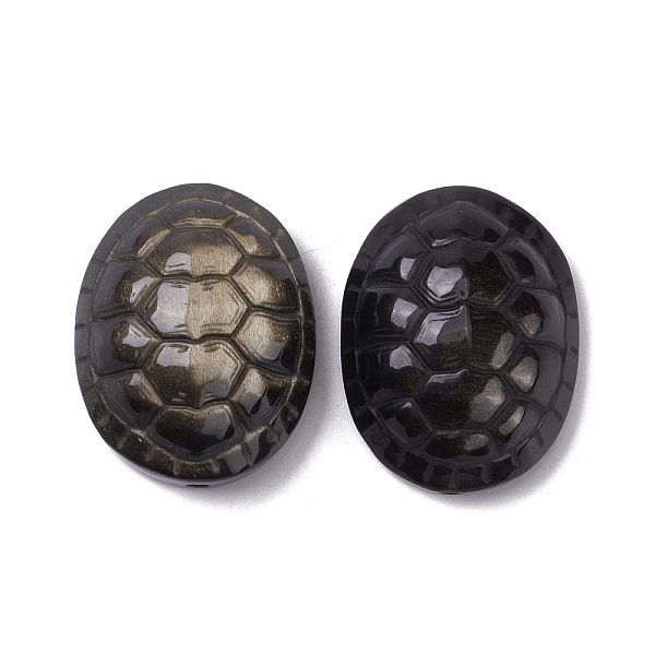 PandaHall Natural Golden Sheen Obsidian Beads, Oval with Turtle Shell Shape, 38.5x30x14mm, Hole: 2.5mm Golden Sheen Obsidian Oval
PandaHall Natural Golden Sheen Obsidian Beads, Oval with Turtle Shell Shape, 38.5x30x14mm, Hole: 2.5mm Golden Sheen Obsidian Oval