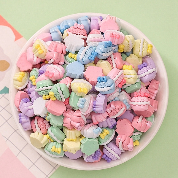 PandaHall Opaque Resin Decoden Cabochons, Rainbow Color Cartoon Decoden Cabochons, Food, 11.5~12x13.5x6.5~7mm Resin Food
PandaHall Opaque Resin Decoden Cabochons, Rainbow Color Cartoon Decoden Cabochons, Food, 11.5~12x13.5x6.5~7mm Resin Food