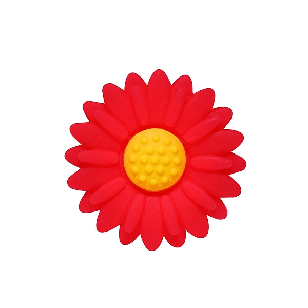 PandaHall Food Grade Eco-Friendly Silicone Focal Beads, Chewing Beads For Teethers, DIY Nursing Necklaces Making, Daisy, Red, 20x20mm...
PandaHall Food Grade Eco-Friendly Silicone Focal Beads, Chewing Beads For Teethers, DIY Nursing Necklaces Making, Daisy, Red, 20x20mm...
