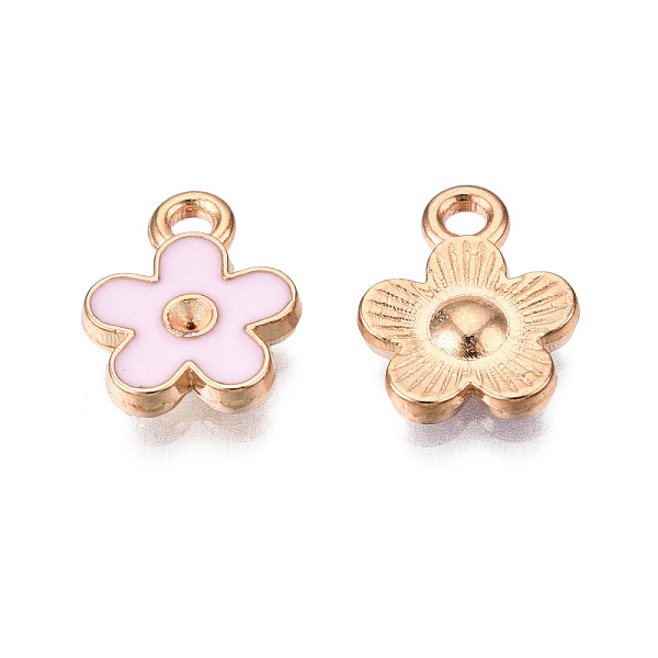PandaHall Alloy Pendant Rhinestone Settings, with Enamel, Flower, Light Gold, Pink, Fit for 1mm Rhinestone, 12.5x10x2mm, Hole: 1.2mm...
PandaHall Alloy Pendant Rhinestone Settings, with Enamel, Flower, Light Gold, Pink, Fit for 1mm Rhinestone, 12.5x10x2mm, Hole: 1.2mm...